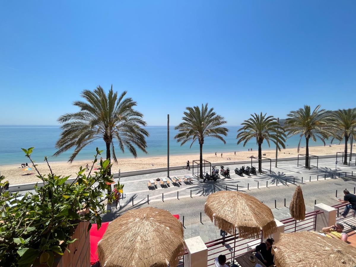 T1 com vista mar a 1 minuto a pé da praia Sesimbra Exterior foto